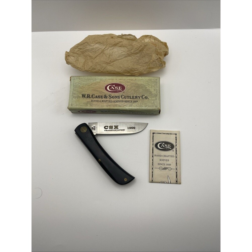 Case XX 2137 Sodbuster Knife VINTAGE CSX Railroad Edition NIB